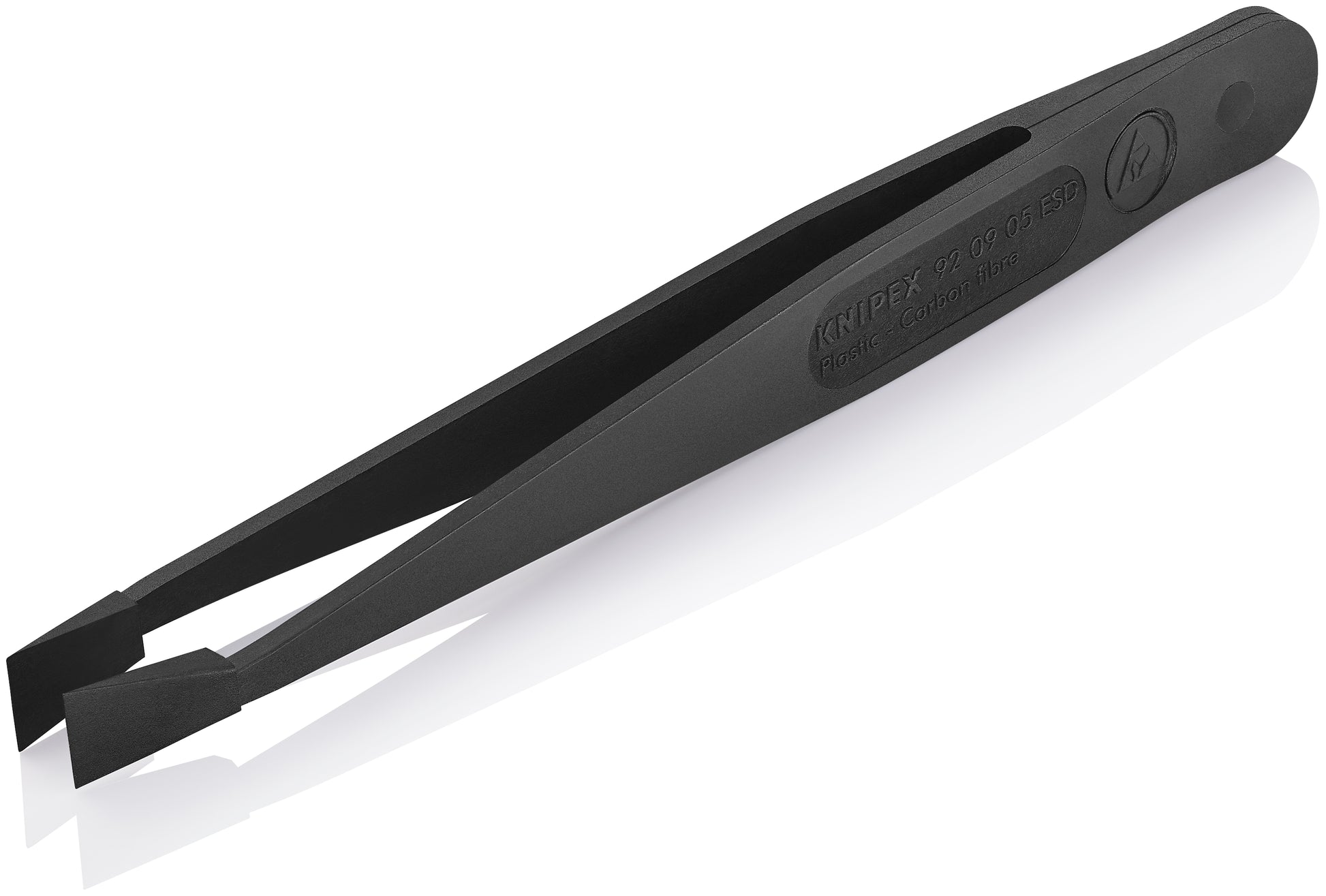 Knipex 92 09 05 ESD Plastic Gripping Tweezers-Blunt Tips-ESD - image 4