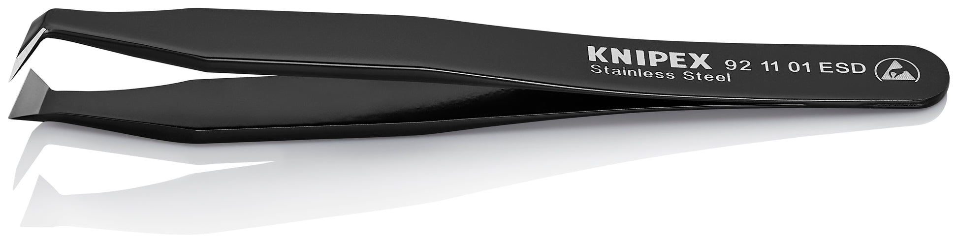 Knipex 92 11 01 ESD Stainless Steel Cutting Tweezers-ESD - image 3