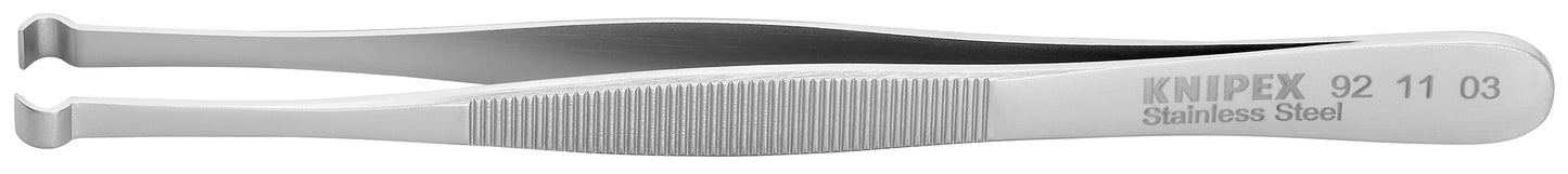 Knipex 92 11 03 Stainless Steel Positioning Tweezers - KNIPEX Tools