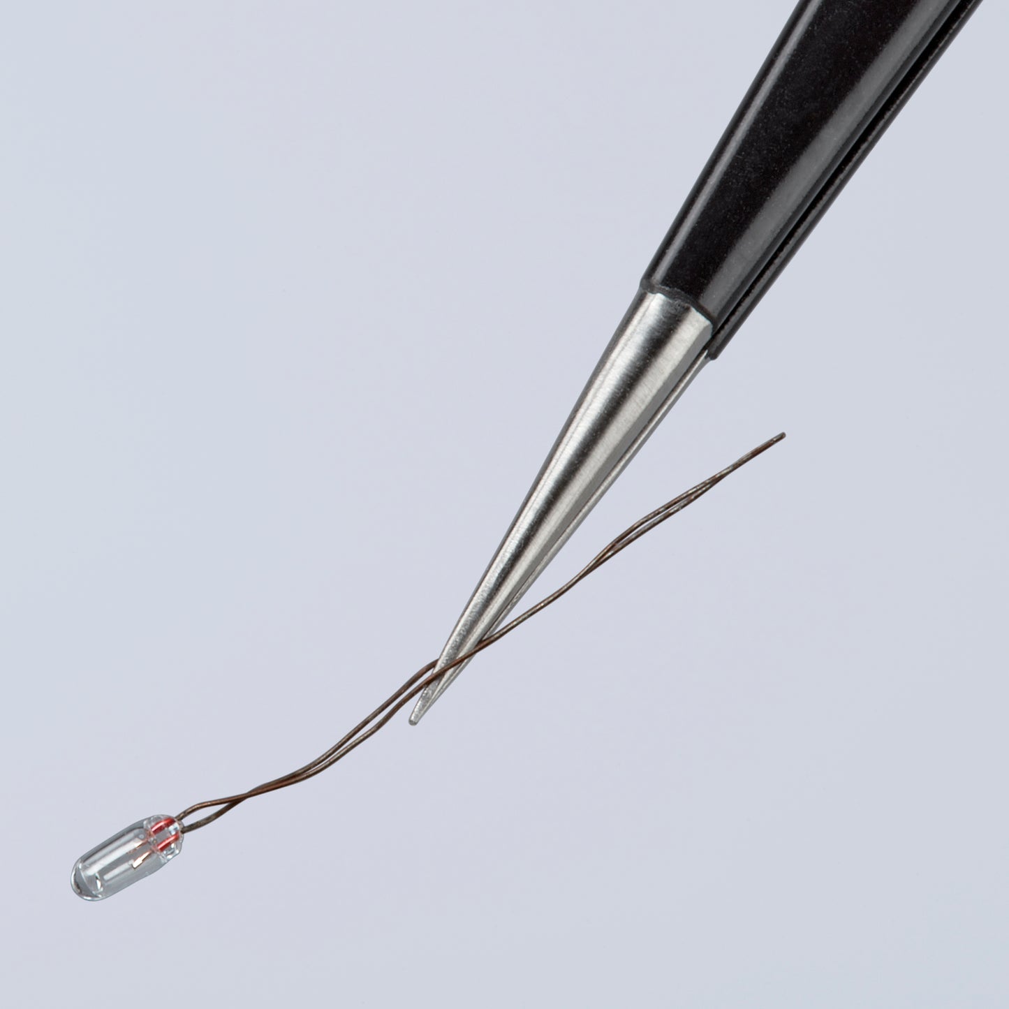 Knipex 92 21 03 ESD Stainless Steel Gripping Tweezers-Needle-Point Tips-ESD - image 6