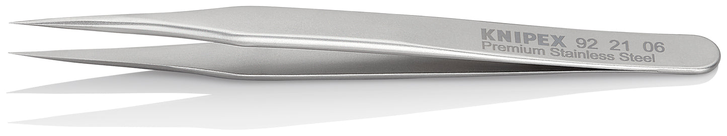 Knipex 92 21 06 Premium Stainless Steel Gripping Tweezers Needle-Point Tips - image 3