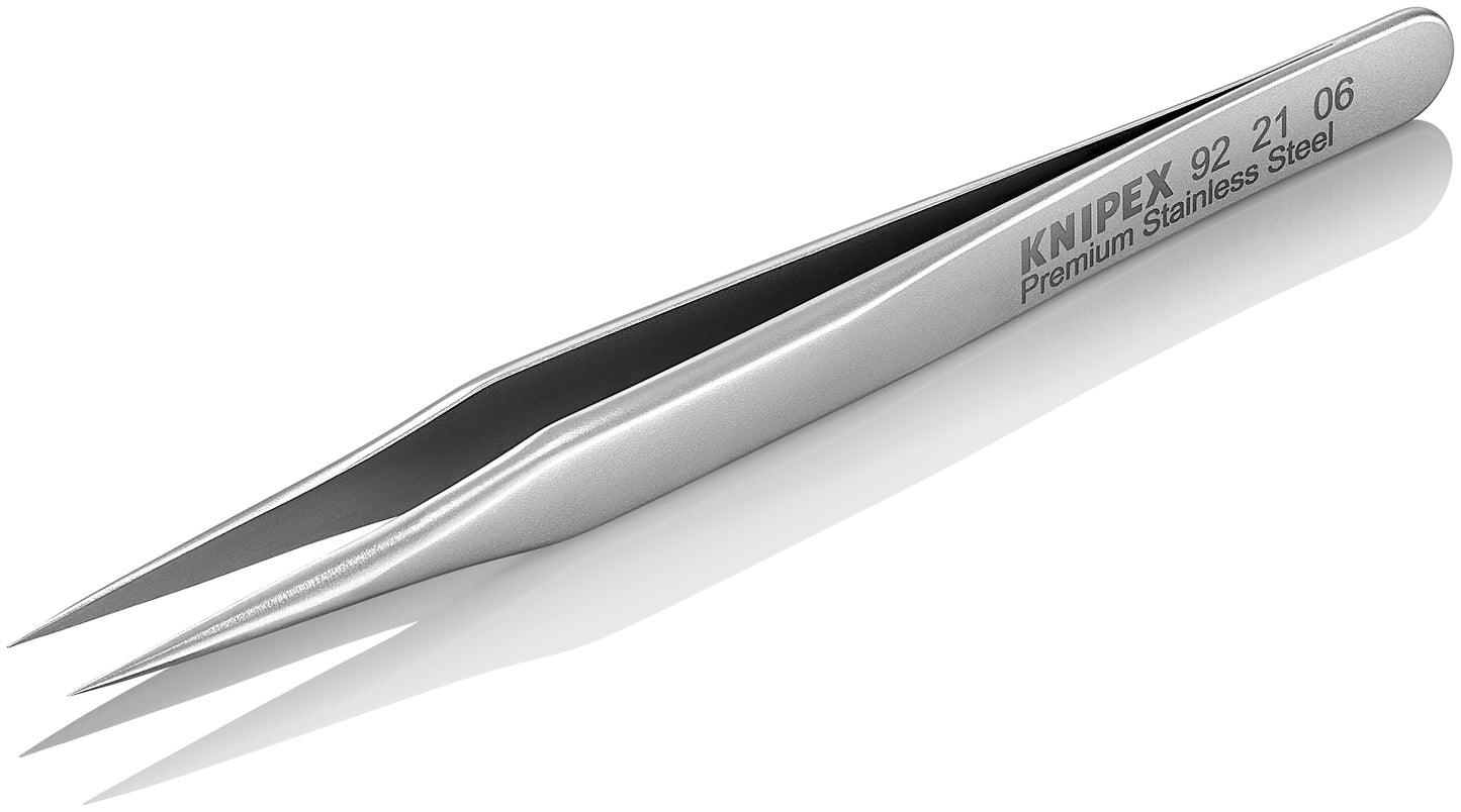 Knipex 92 21 06 Premium Stainless Steel Gripping Tweezers Needle-Point Tips - image 4