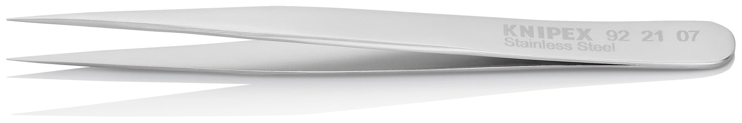 Knipex 92 21 07 Stainless Steel Gripping Tweezers-Needle Point Tips - image 3
