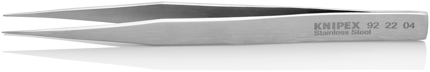 Knipex 92 22 04 Stainless Steel Gripping Tweezers-Pointed Tips - image 2