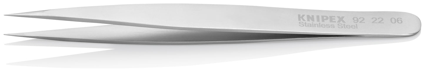 Knipex 92 22 06 Stainless Steel Gripping Tweezers-Needle Point Tips - image 3
