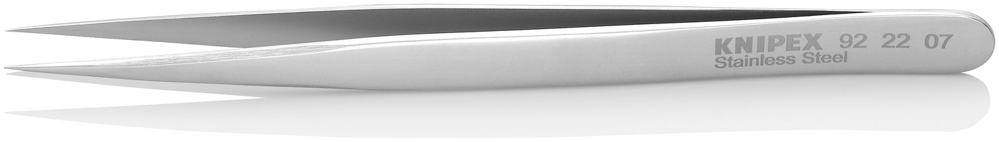 Knipex 92 22 07 Stainless Steel Gripping Tweezers-Needle Point Tips - image 2