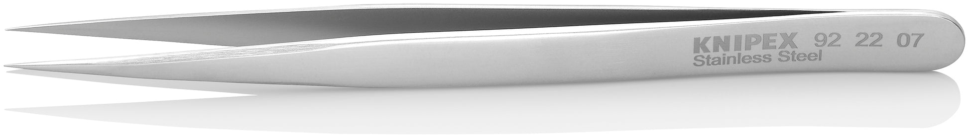 Knipex 92 22 07 Stainless Steel Gripping Tweezers-Needle Point Tips - image 2