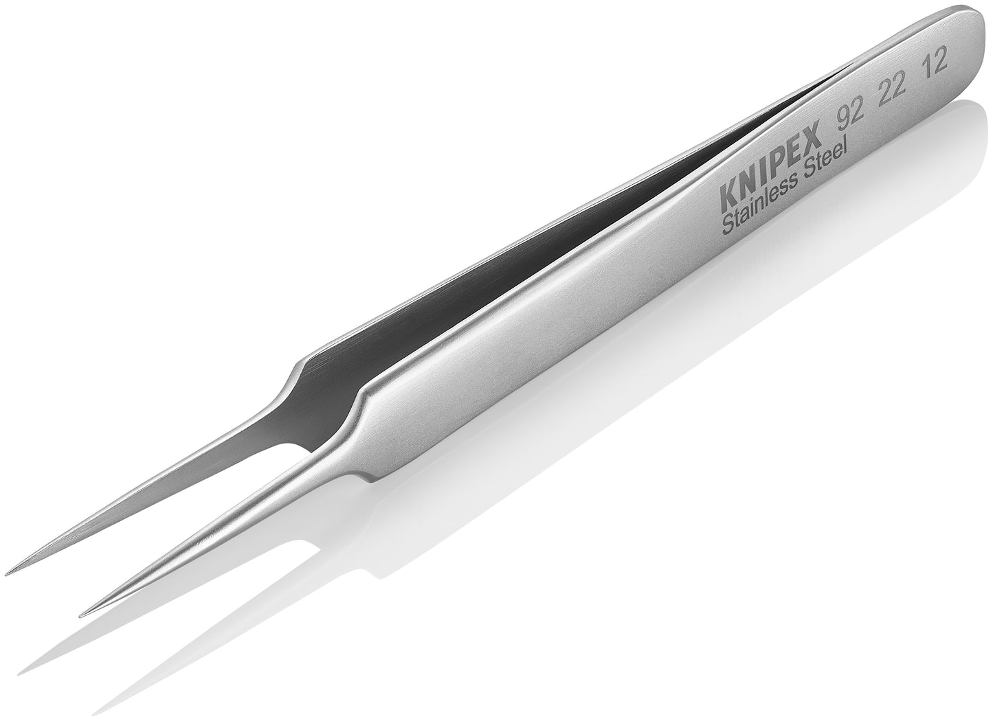 Knipex 92 22 12 Stainless Steel Gripping Tweezers-Needle Point Tips - image 4