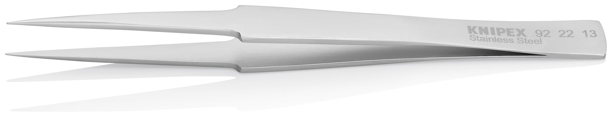Knipex 92 22 13 Stainless Steel Gripping Tweezers-Pointed Tips - image 3