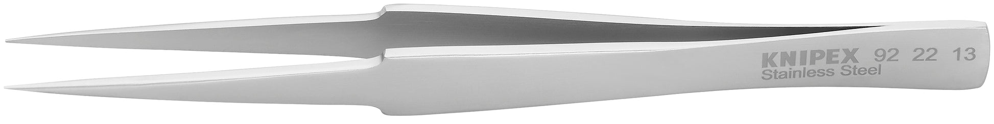 Knipex 92 22 13 Stainless Steel Gripping Tweezers-Pointed Tips - KNIPEX Tools