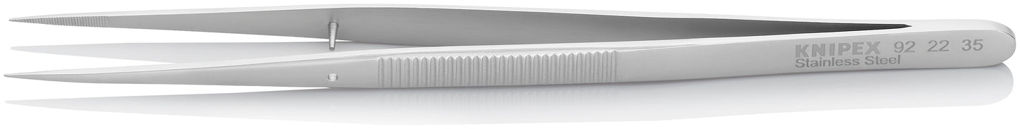 Knipex 92 22 35 Stainless Steel Gripping Tweezers-Pointed Tips - image 2