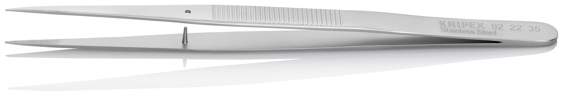 Knipex 92 22 35 Stainless Steel Gripping Tweezers-Pointed Tips - image 3