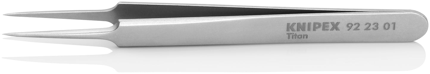 Knipex 92 23 01 Titanium Gripping Tweezers-Needle-Point Tips - image 2