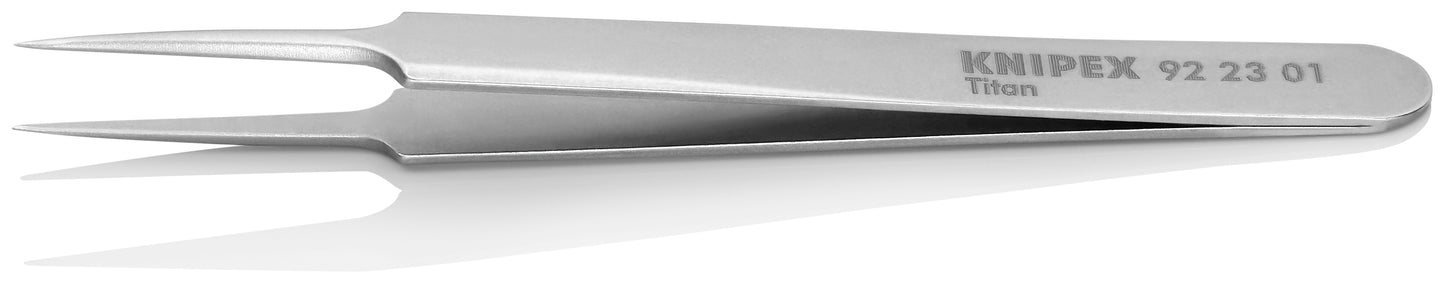 Knipex 92 23 01 Titanium Gripping Tweezers-Needle-Point Tips - image 3