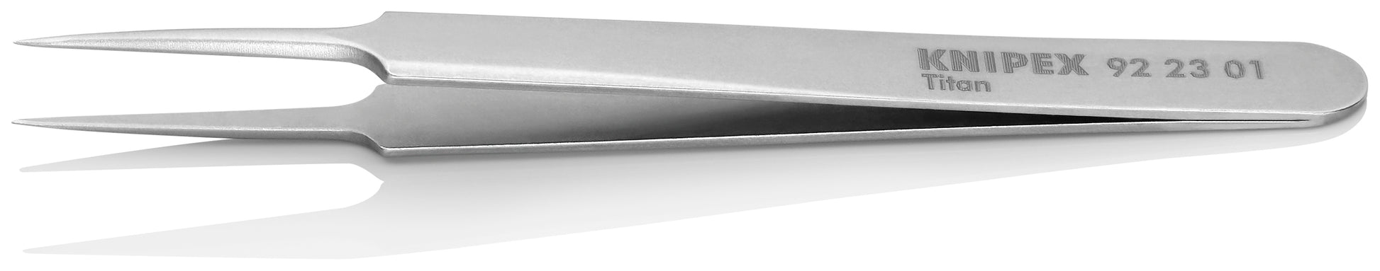 Knipex 92 23 01 Titanium Gripping Tweezers-Needle-Point Tips - image 3