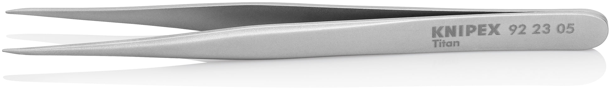 Knipex 92 23 05 Titanium Gripping Tweezers-Pointed Tips - image 2
