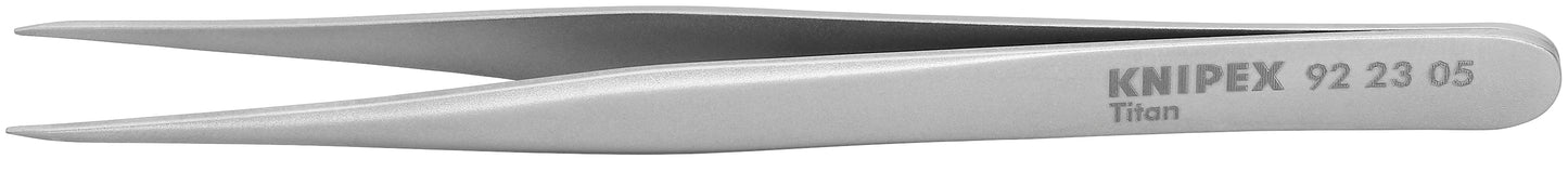 Knipex 92 23 05 Titanium Gripping Tweezers-Pointed Tips - KNIPEX Tools