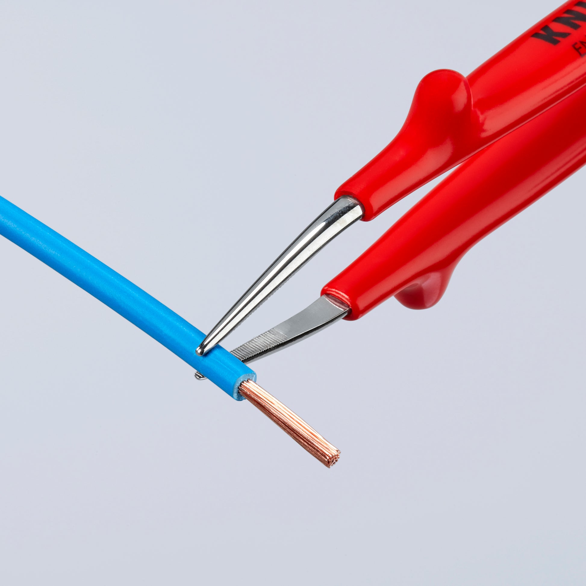 Knipex 92 27 62 Stainless Steel Gripping Tweezers-Pointed Tips-1000V Insulated - image 6