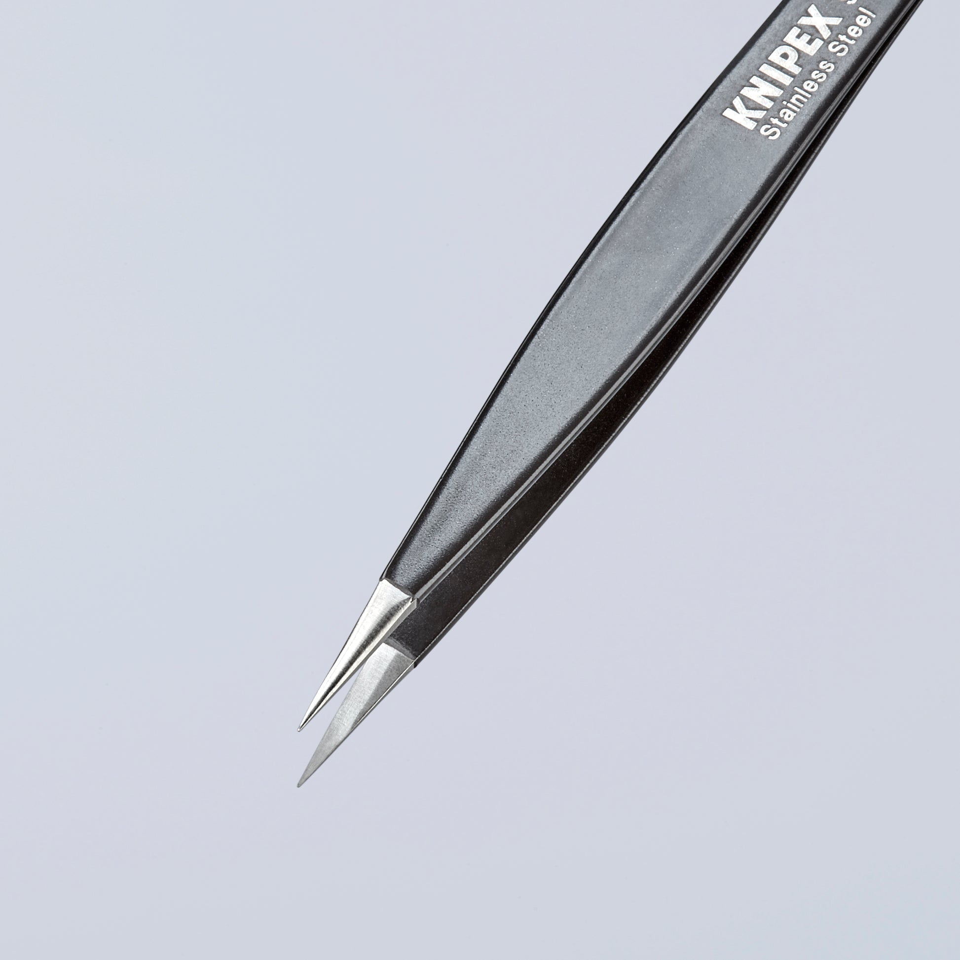 Knipex 92 28 69 ESD Stainless Steel Gripping Tweezers-Needle-Point Tips-ESD - image 5
