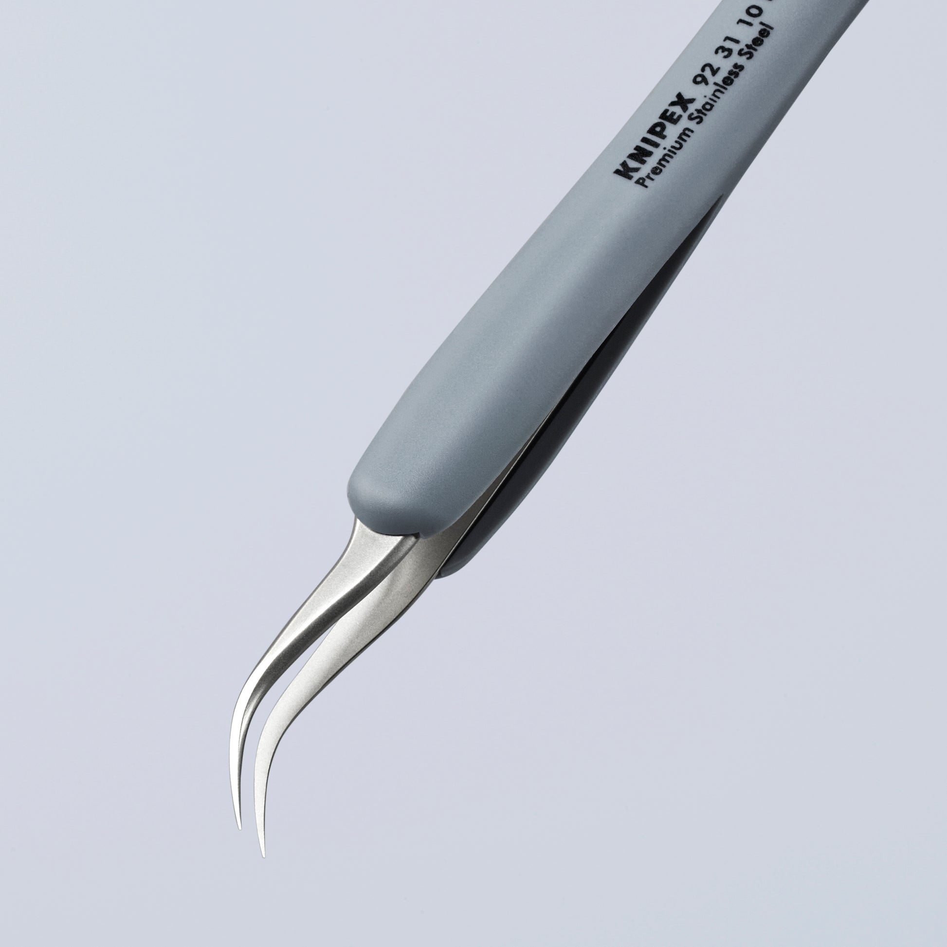 Knipex 92 31 10 ESD Premium Stainless Steel Precision Tweezers-45°Angled-Needle-Point Tips-ESD - image 5