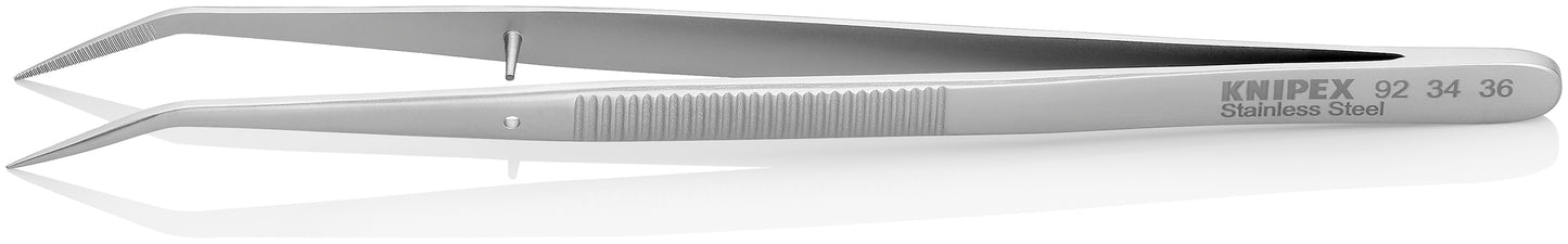 Knipex 92 34 36 Stainless Steel Gripping Tweezers-Pointed Tips - image 2