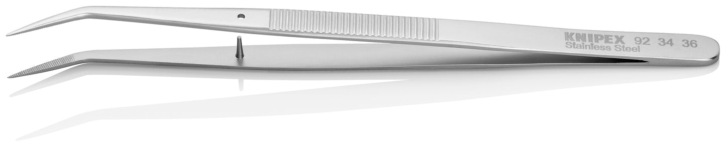 Knipex 92 34 36 Stainless Steel Gripping Tweezers-Pointed Tips - image 3