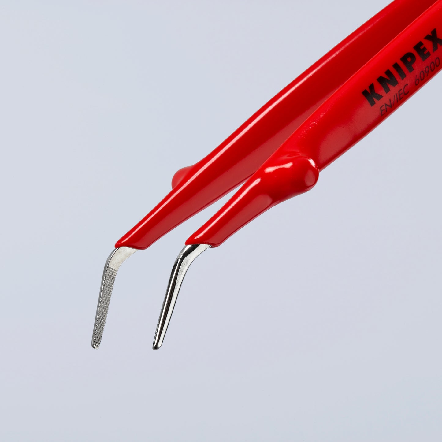 Knipex 92 37 64 Stainless Steel GrippingTweezers-30°Angled-1000V Insulated - image 5