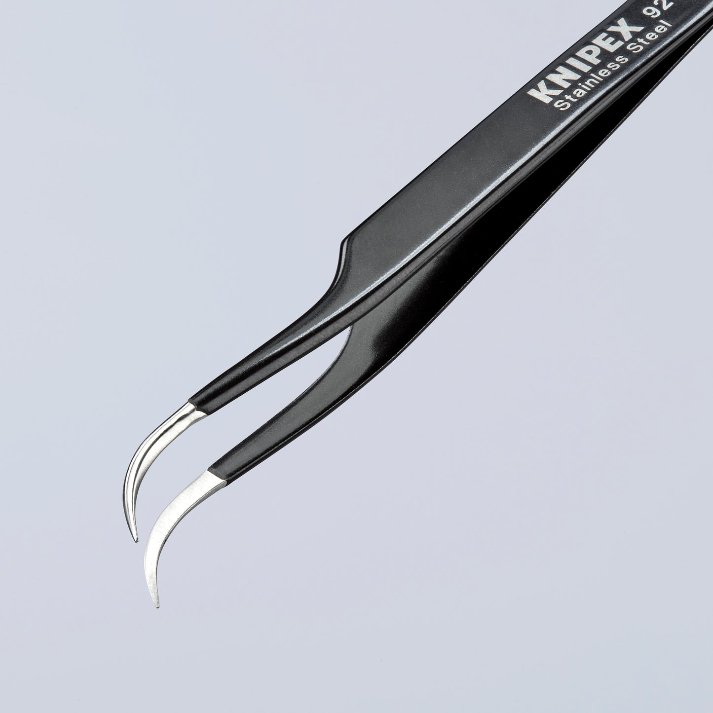 Knipex 92 38 75 ESD Stainless Steel Gripping Tweezers-Needle-Point Tips-ESD - image 5