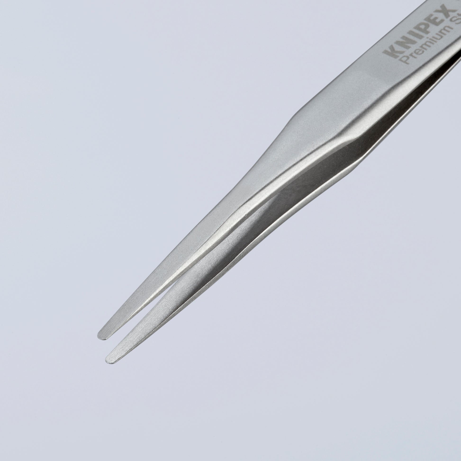 Knipex 92 51 02 Premium Stainless Steel Gripping Tweezers-Blunt Tips - image 5