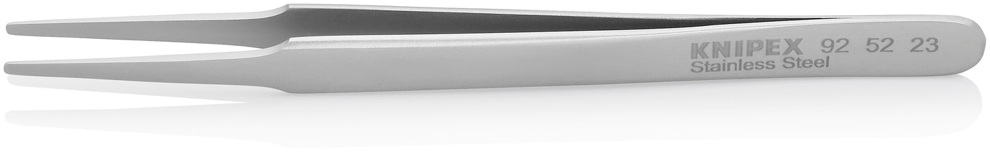 Knipex 92 52 23 Stainless Steel Gripping Tweezers-Blunt Tips - image 2