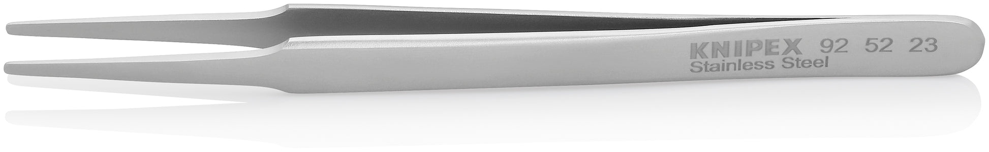 Knipex 92 52 23 Stainless Steel Gripping Tweezers-Blunt Tips - image 2