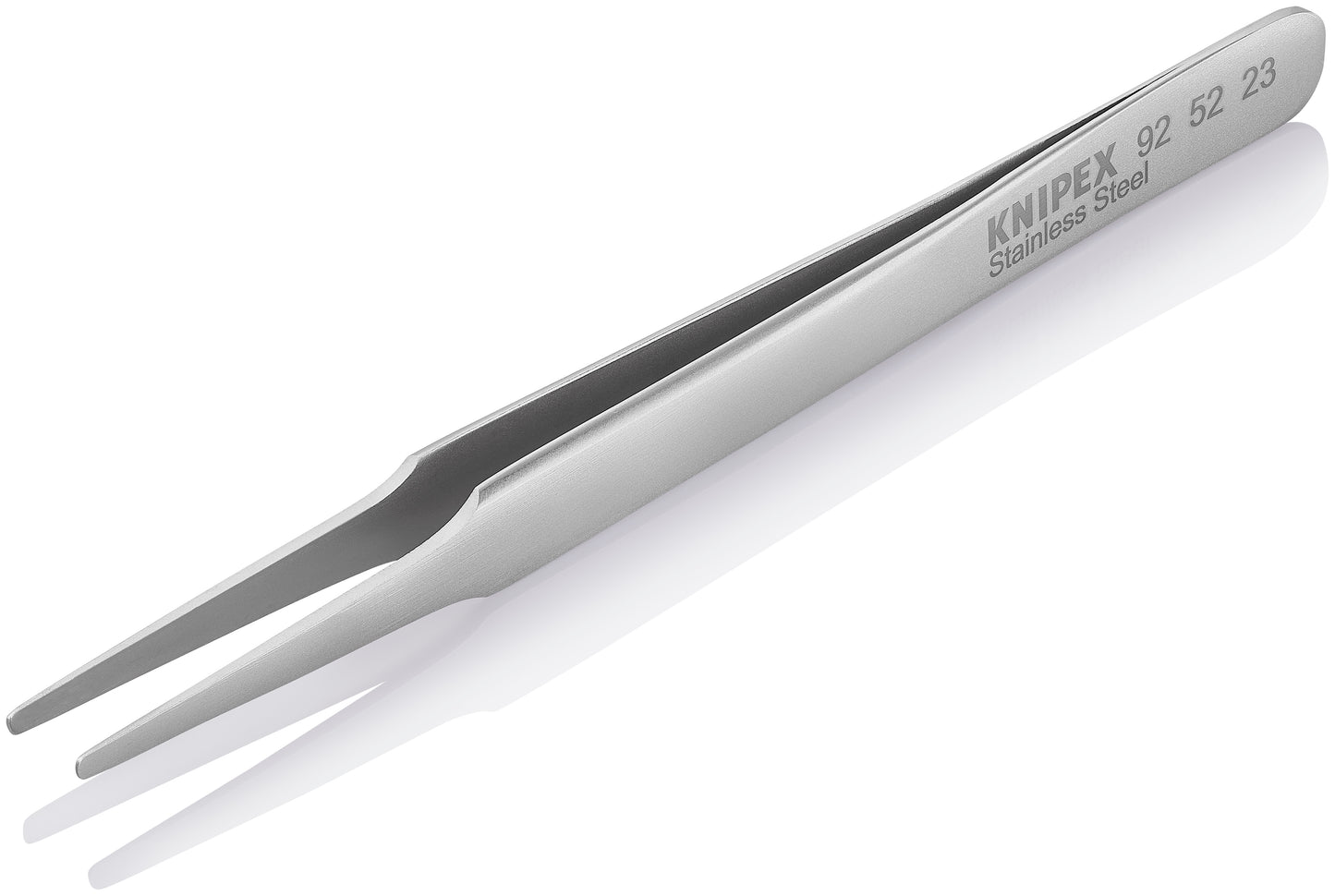 Knipex 92 52 23 Stainless Steel Gripping Tweezers-Blunt Tips - image 4