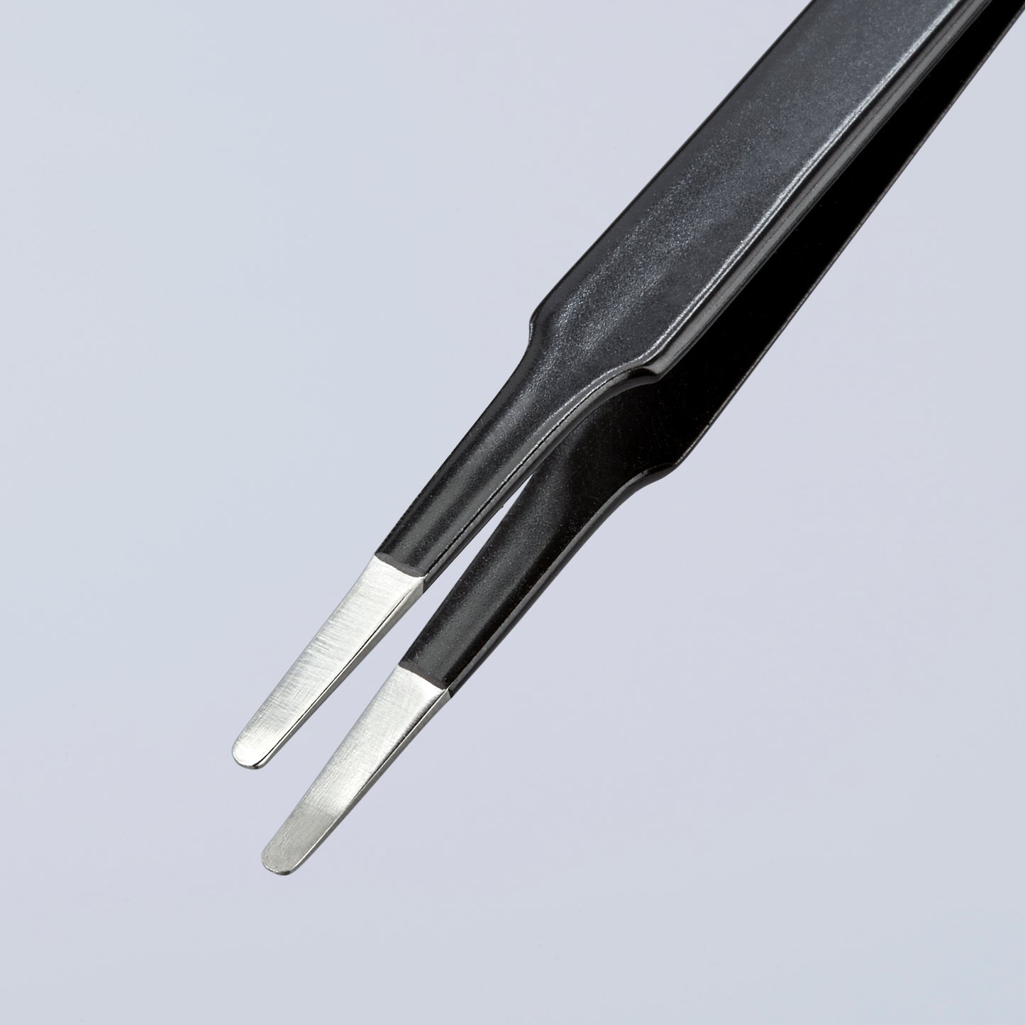 Knipex 92 58 74 ESD Stainless Steel Gripping Tweezers-Blunt Tips-ESD - image 5