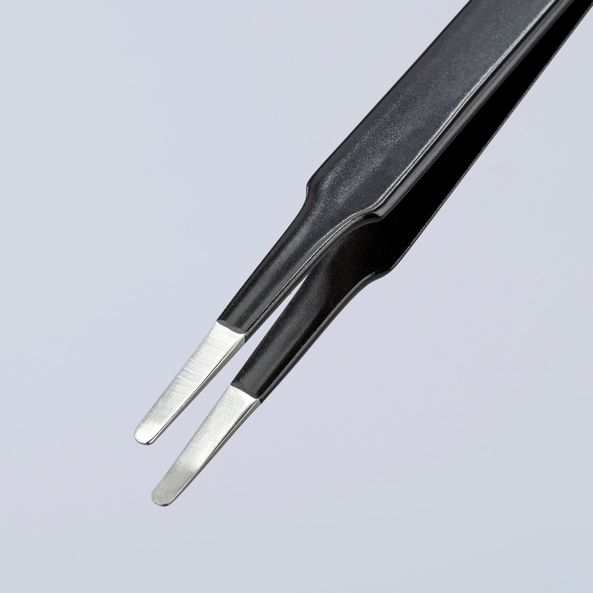 Knipex 92 58 74 ESD Stainless Steel Gripping Tweezers-Blunt Tips-ESD - image 5