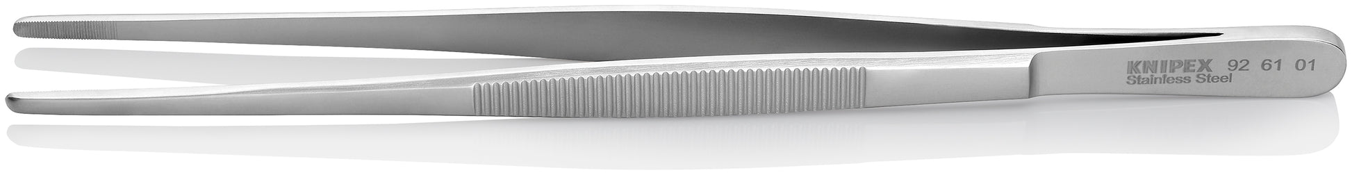 Knipex 92 61 01 Stainless Steel Gripping Tweezers-Blunt Tips - image 2