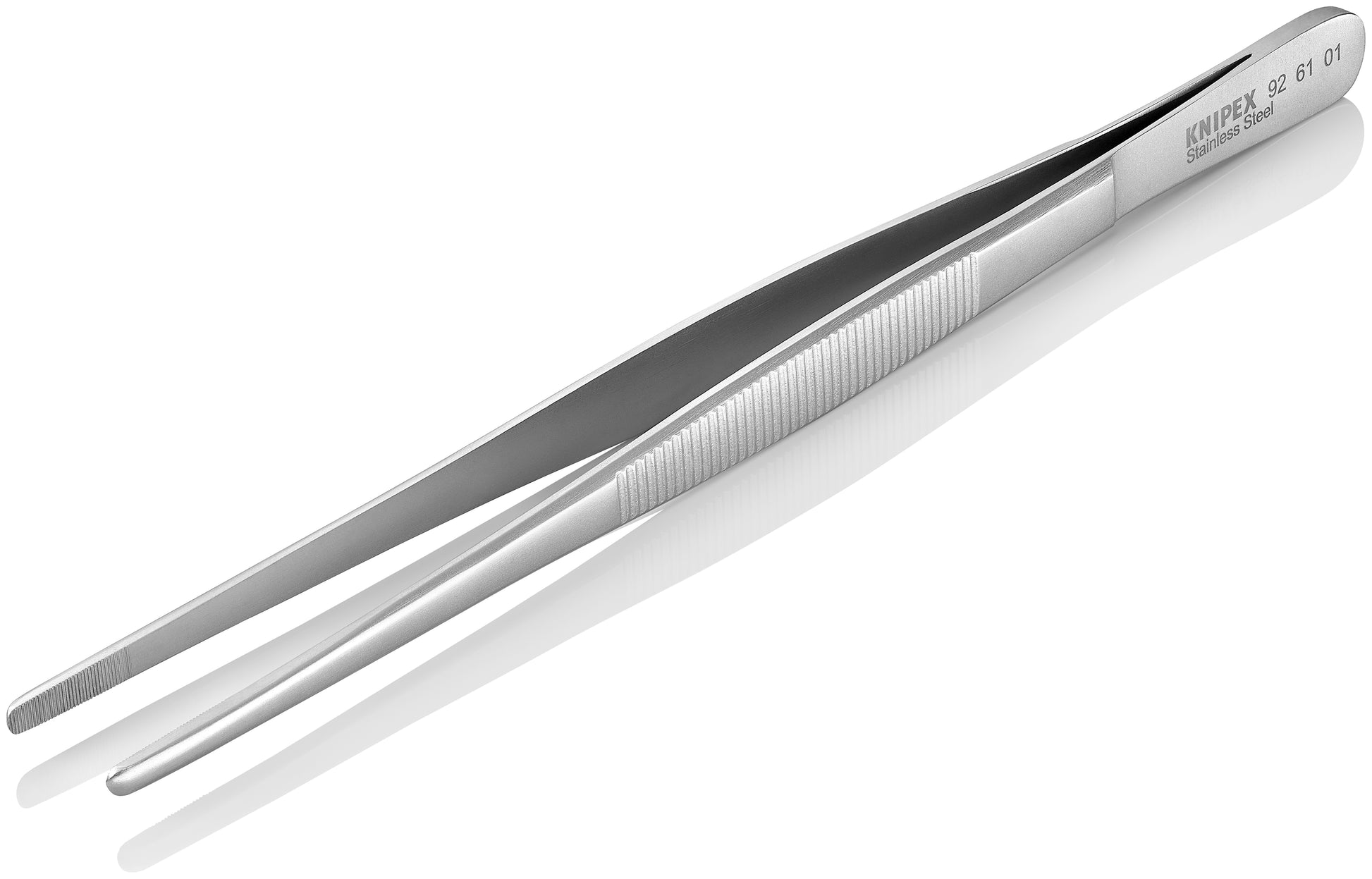 Knipex 92 61 01 Stainless Steel Gripping Tweezers-Blunt Tips - image 4