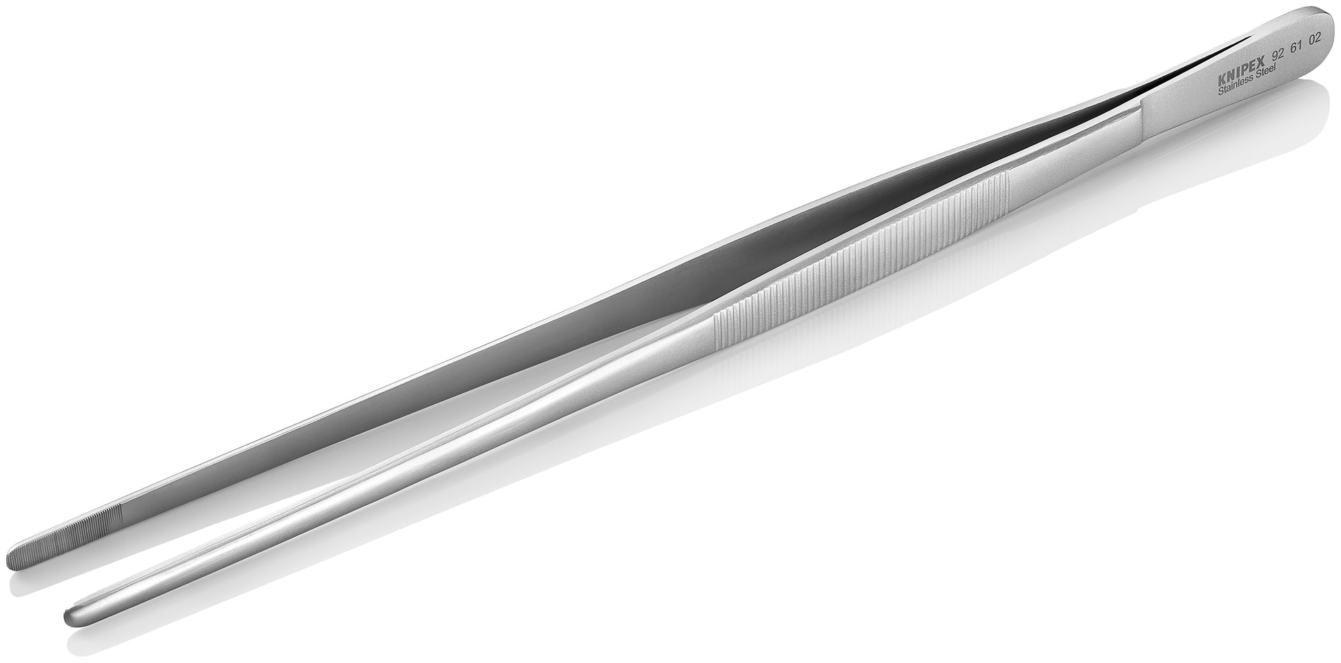 Knipex 92 61 02 Stainless Steel Gripping Tweezers-Blunt Tips - image 4