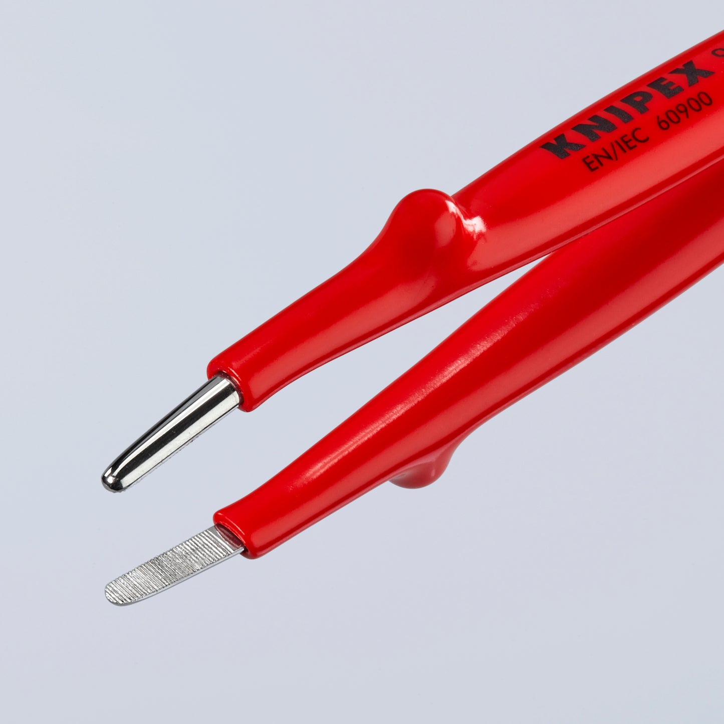 Knipex 92 67 63 Stainless Steel Gripping Tweezers Blunt Tips-1000V Insulated - image 5