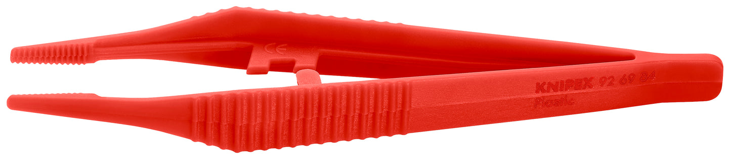 Knipex 92 69 84 Plastic Gripping Tweezers-Blunt Tips-ESD - KNIPEX Tools