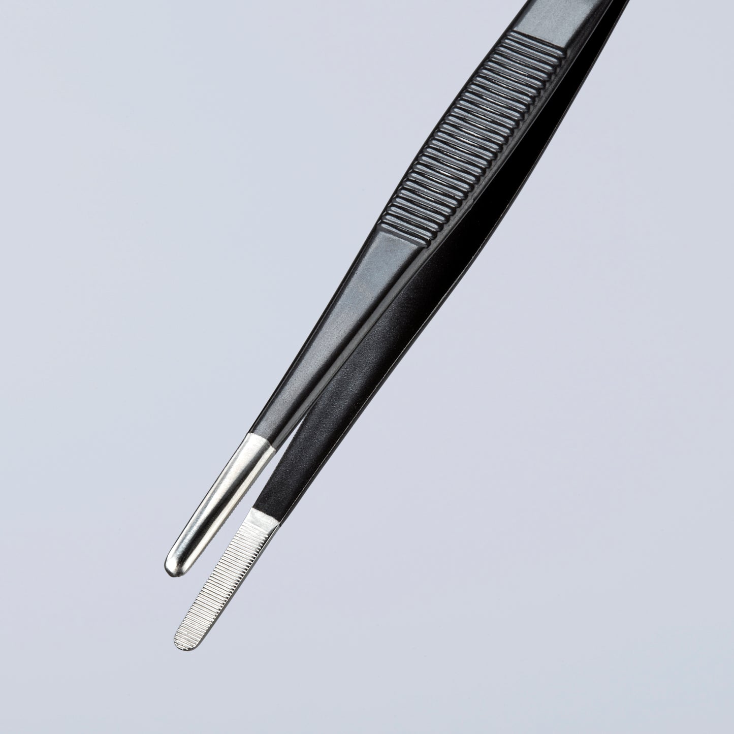 Knipex 92 78 77 ESD Stainless Steel Gripping Tweezers Blunt Tips-ESD - image 5
