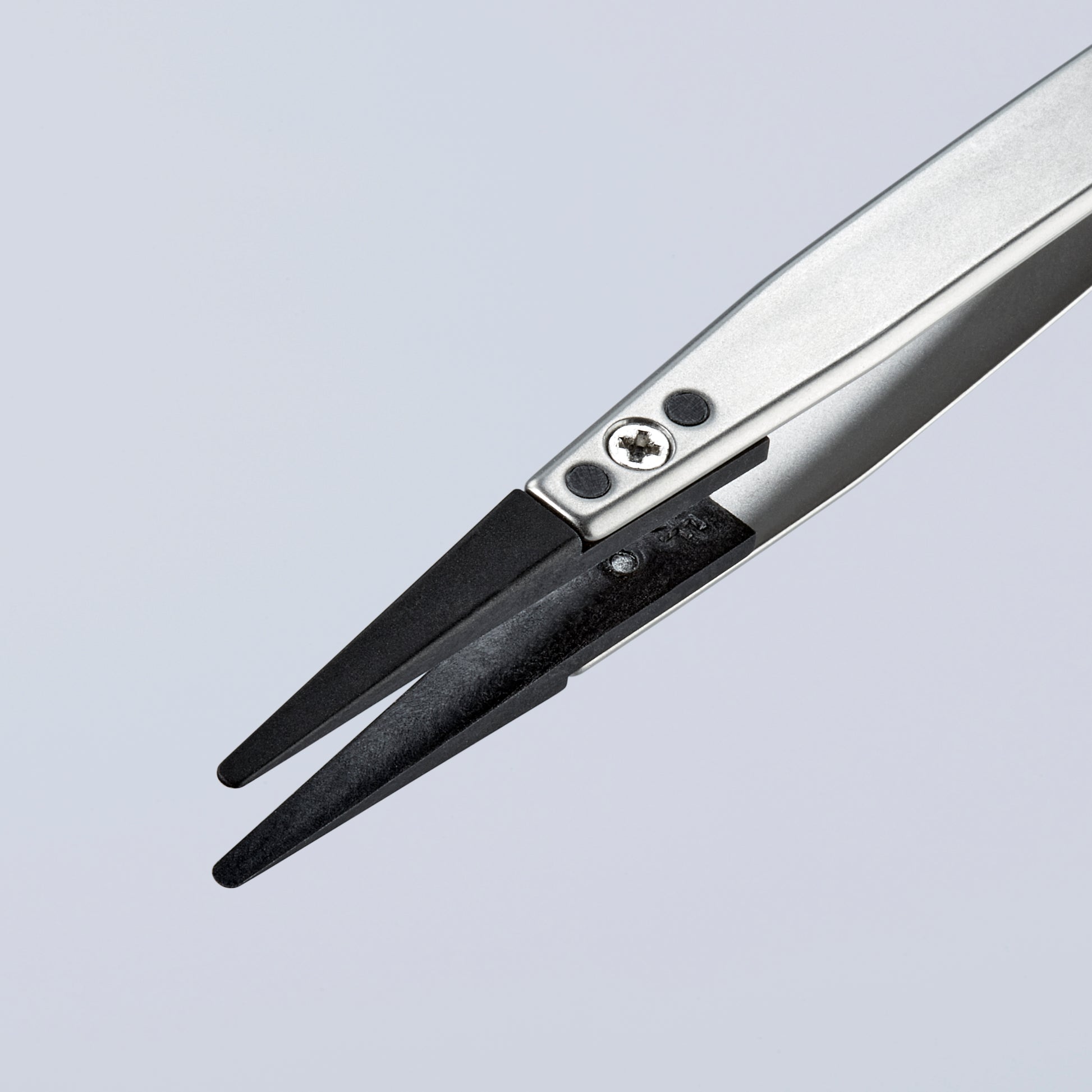 Knipex 92 81 01 Premium Stainless Steel Gripping Tweezers-Replaceable Tips - image 5