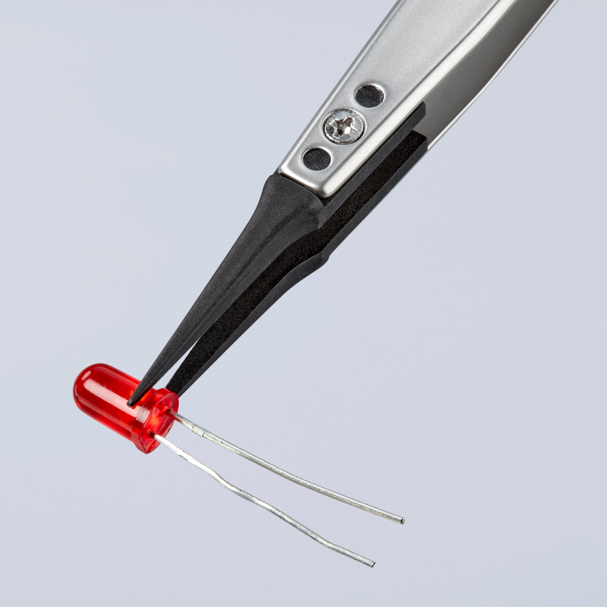 Knipex 92 81 02 Premium Stainless Steel Gripping Tweezers-Pointed Tips - image 7