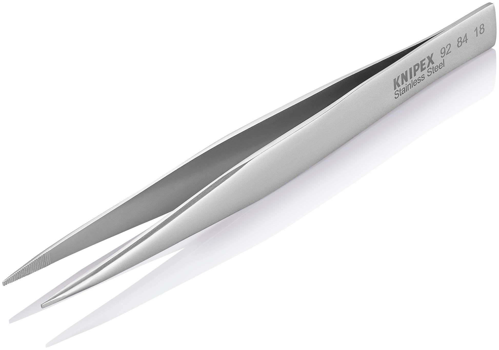 Knipex 92 84 18 Stainless Steel Gripping Tweezers-Blunt Tips - image 4
