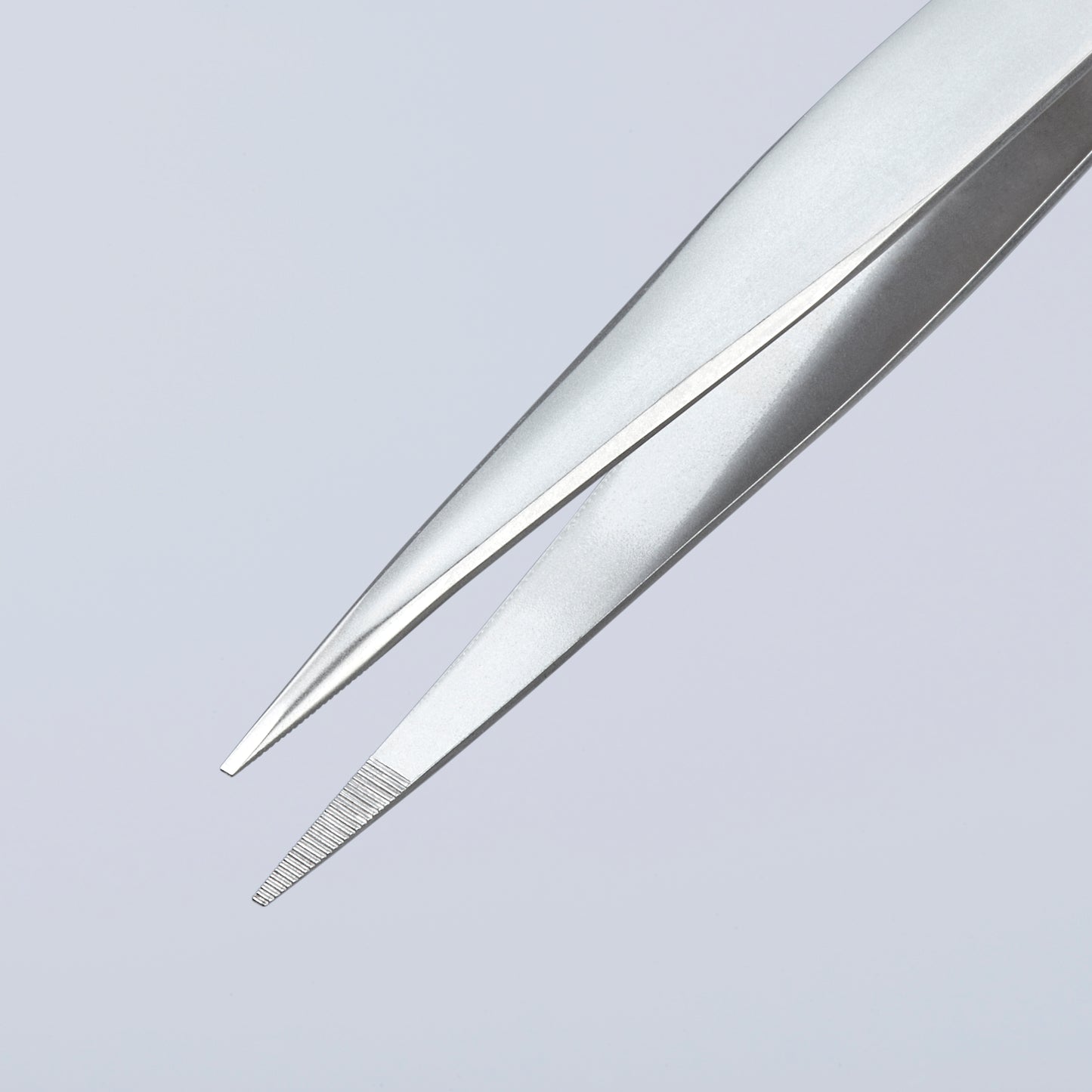 Knipex 92 84 18 Stainless Steel Gripping Tweezers-Blunt Tips - image 5
