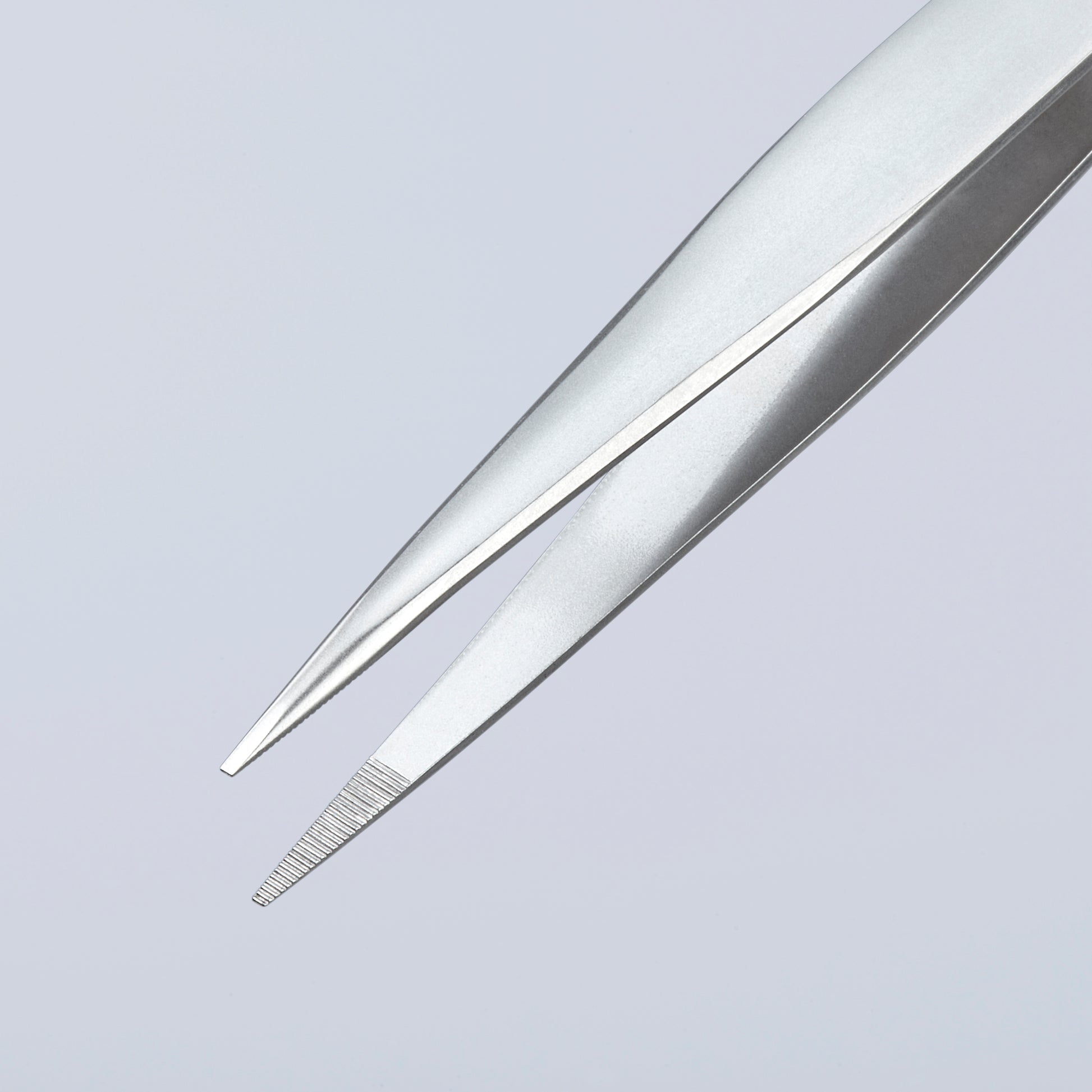 Knipex 92 84 18 Stainless Steel Gripping Tweezers-Blunt Tips - image 5