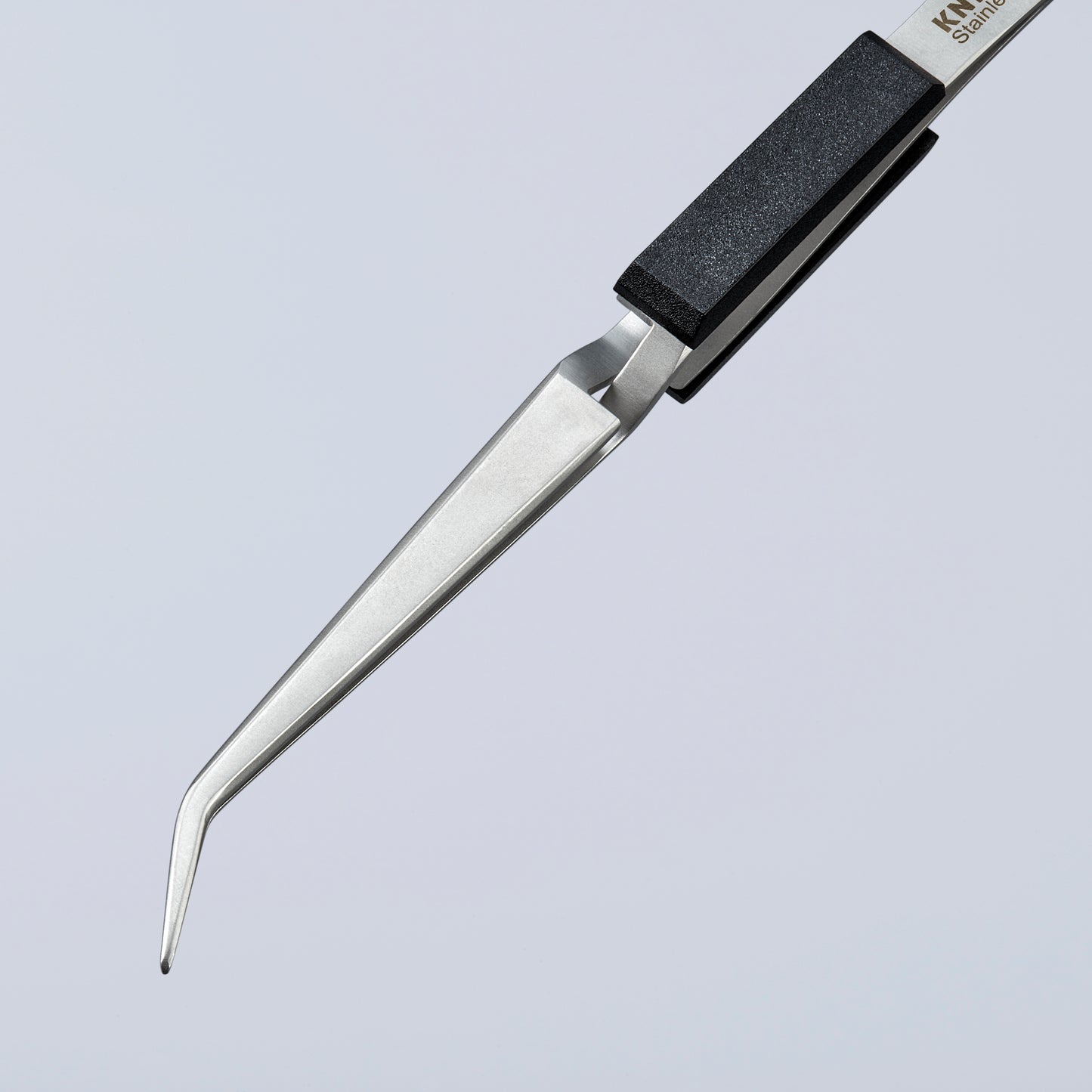 Knipex 92 95 90 Stainless Steel Gripping Cross-Over Tweezers-Blunt Tips - image 5