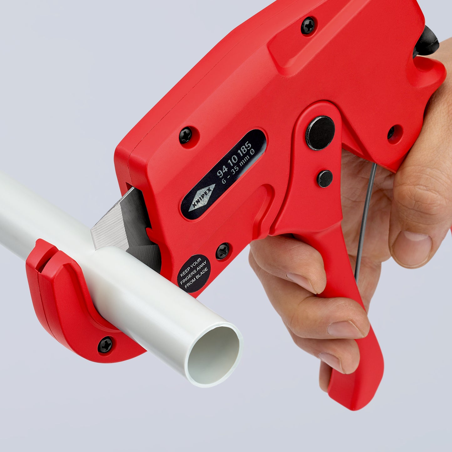 Knipex 94 10 185 Plastic Pipe Cutter - image 9