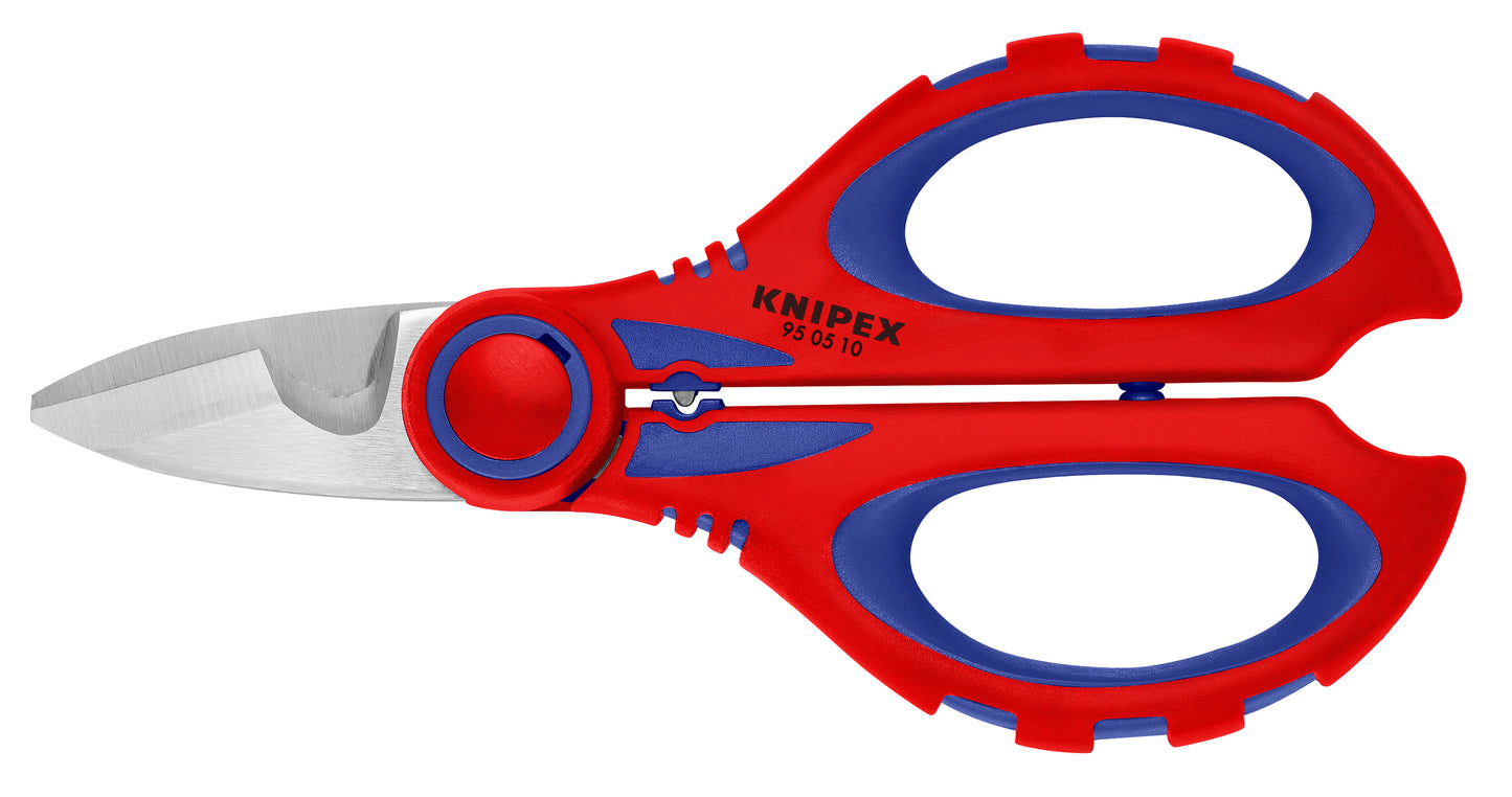 Knipex 95 05 10 SBA Electricians' Shears with Crimper - KNIPEX Tools