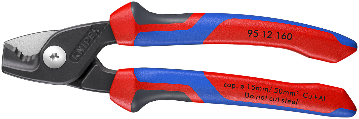 Knipex 95 12 160 SBA StepCut Cable Shears - KNIPEX Tools