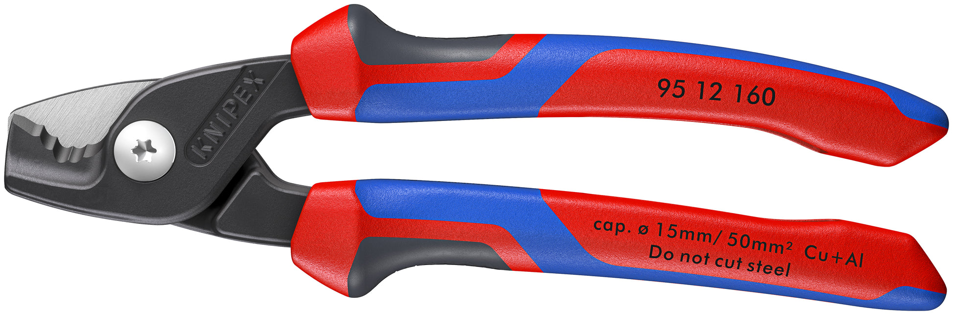 Knipex 95 12 160 SBA StepCut Cable Shears - KNIPEX Tools
